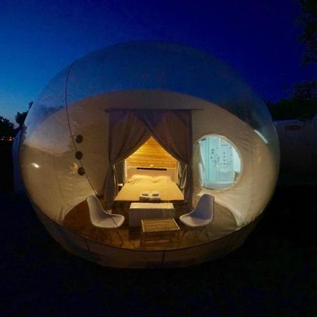Bubble Tent Hotel Неа Мудания Екстериор снимка