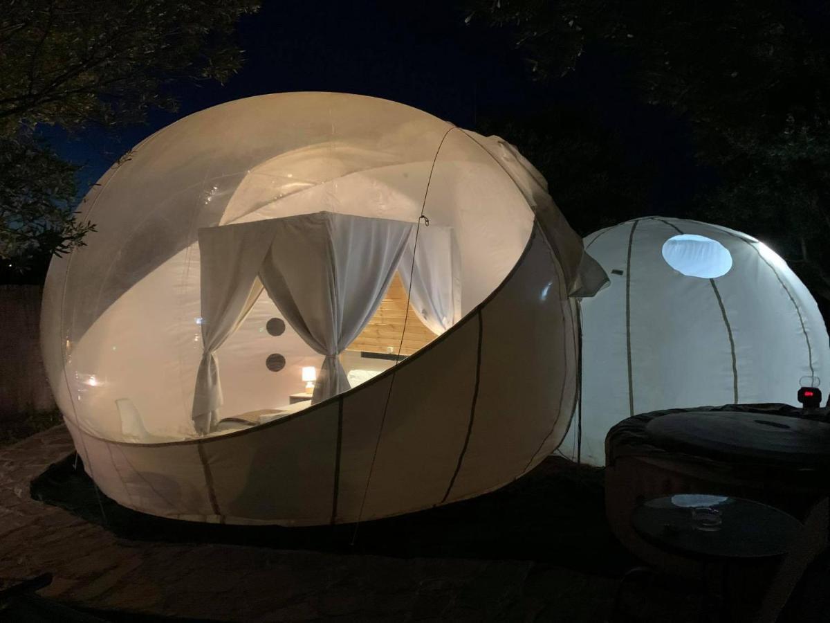 Bubble Tent Hotel Неа Мудания Екстериор снимка