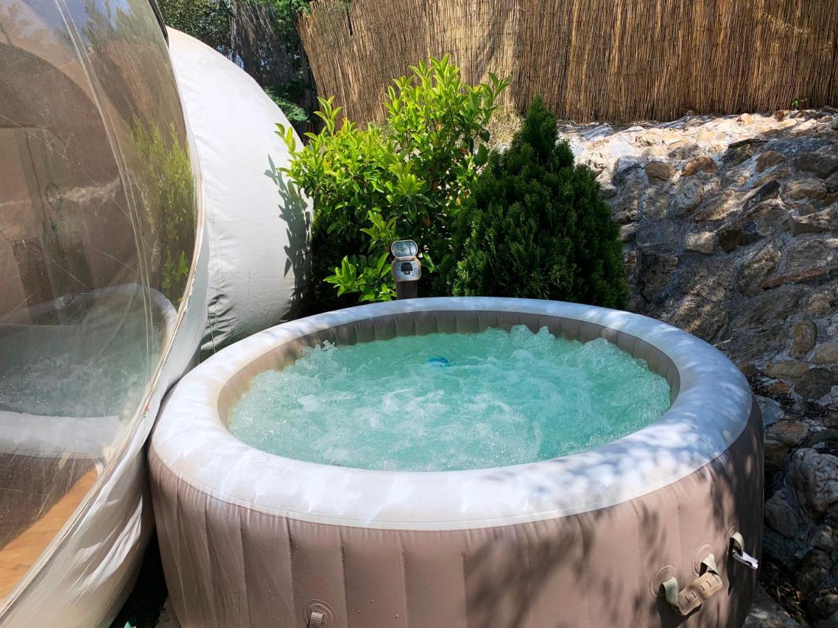Bubble Tent Hotel Неа Мудания Екстериор снимка