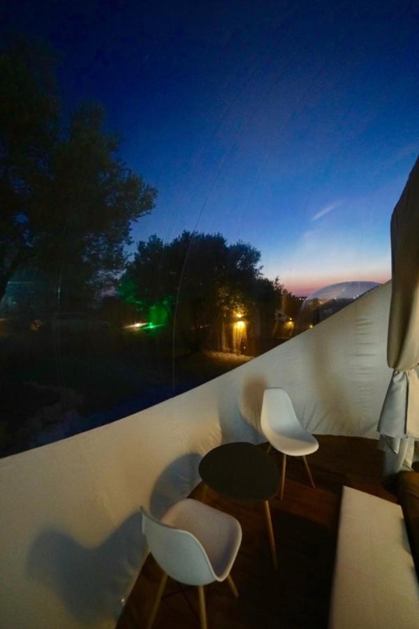 Bubble Tent Hotel Неа Мудания Екстериор снимка