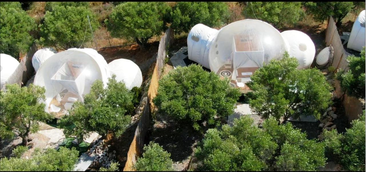 Bubble Tent Hotel Неа Мудания Екстериор снимка